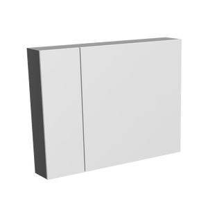 HERA HEBE Mirror Cabinet Matt Black 8070MC-MB