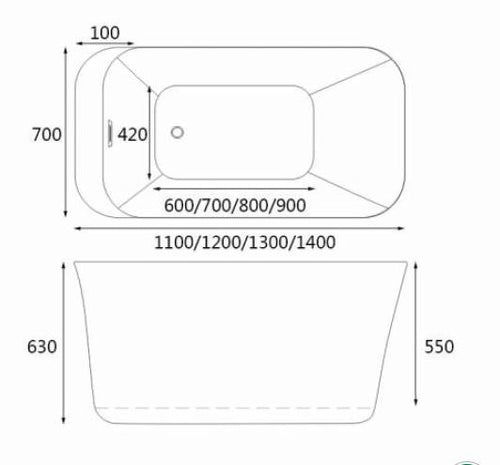Hera Bathtub 1016, Portable HDB Bathtub, No hacking, No tiling - SaniQUO | The Concept Store For Your Bathroom