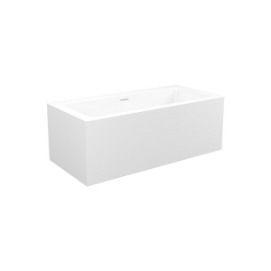 HERA Bathtub 1028 RECTANGULAR Wall To Wall Sealed Up Stand Alone | The Mini Bathtub for your Home Spa