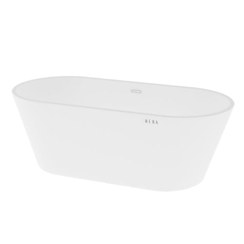 Hera Bathtub 1005 OVAL Stand Alone | The Mini Bathtub for your Home Spa - SaniQUO | The Concept Store For Your Bathroom