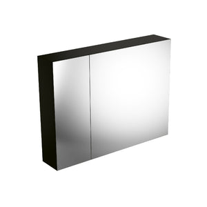 Mirror Cabinet Hera8060mc-mb Matt Black - SaniQUO | The Concept Store For Your Bathroom