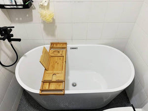 BAMBOO TRAY Bathtub Bamboo Tray, Brown, Bamboo, Bathtub Bamboo Tray - SaniQUO | The Concept Store For Your Bathroom
