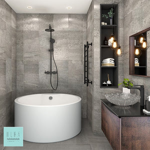 Hera Bathtub 1007 Round Shape Standalone Tub - SaniQUO | The Concept Store For Your Bathroom
