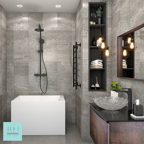 Hera Bathtub 1013  | The Mini Rectangular Bathtub for your Home Spa - SaniQUO | The Concept Store For Your Bathroom