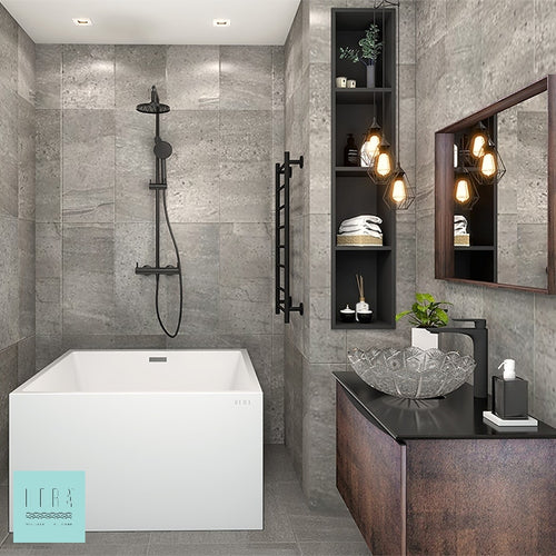 Hera Bathtub 1001  Bathtub for small bathrooms | HDB Bathtubs - SaniQUO | The Concept Store For Your Bathroom